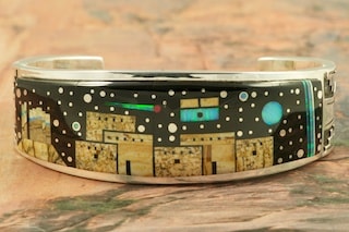 Calvin Begay Starry Night Bracelet